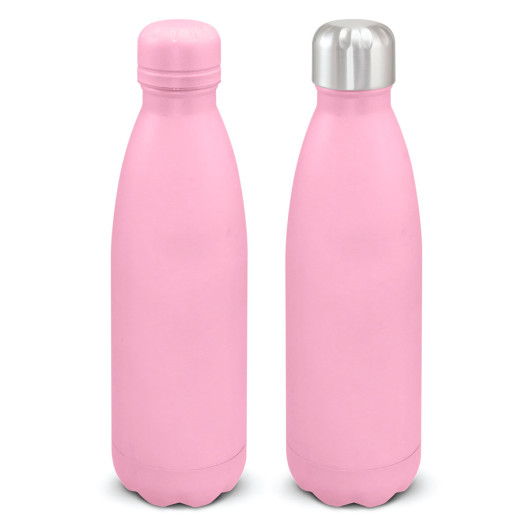 Maldives Powder Coated Vacuum Bottles Pale Pink